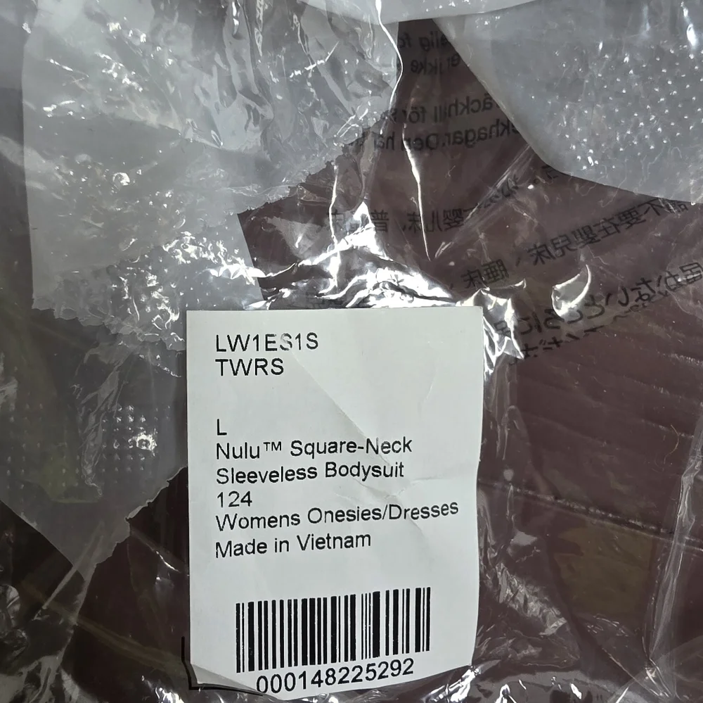 lululemon athletica Nulu Square Neck Bodysuit in Mauve Taupe/Twilight Rose - Picture 3 of 7
